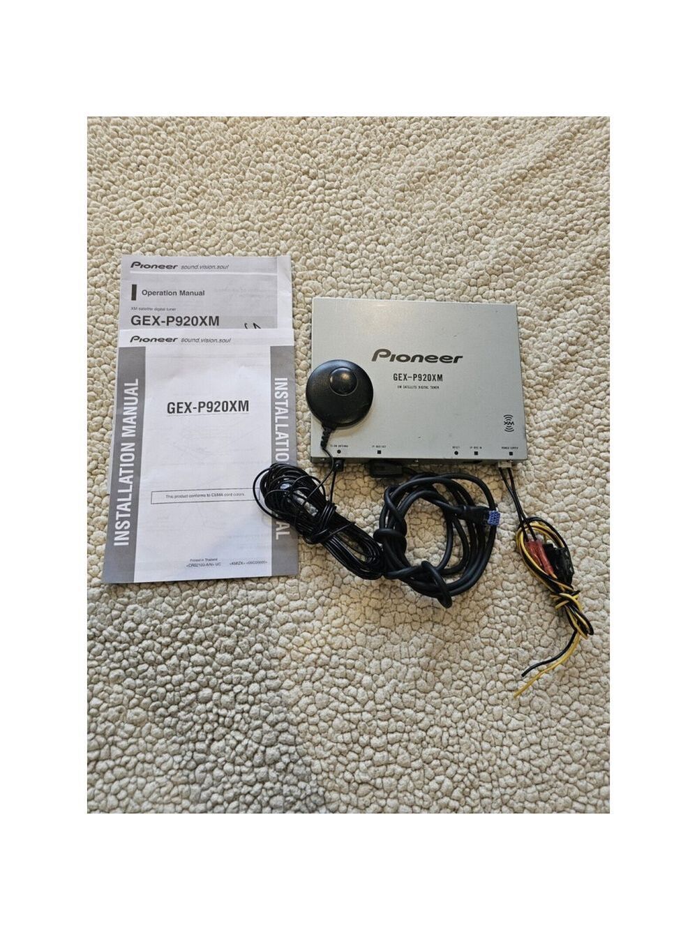 Pioneer XM Satellite Digital Tuner